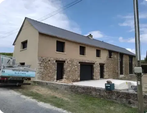 rénovation maison Dingé-1