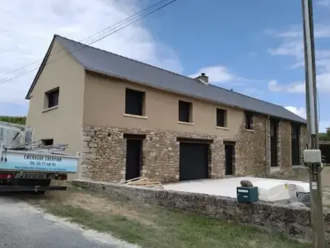 surélévation maison Melesse-5