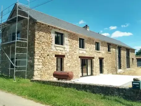 surélévation maison Pleugueneuc-5